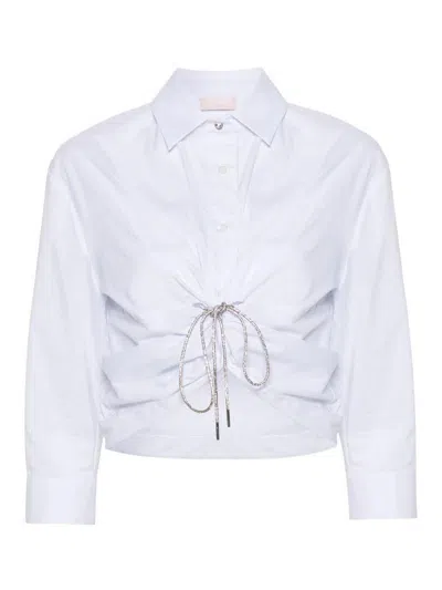 Liu •jo Shirt Top In Blanco