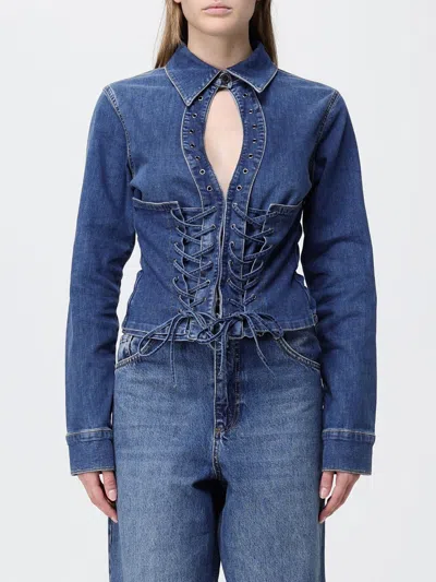 Liu •jo Liu Jo Shirt Woman In Blue
