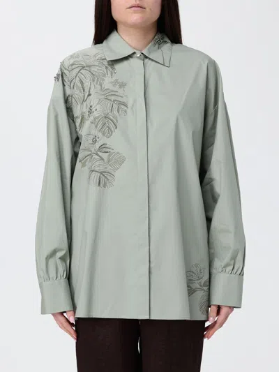 Liu •jo シャツ Liu Jo レディース カラー グリーン In Green