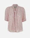 Liu •jo Liu Jo Geometric Pattern Viscose Blouse