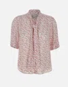 Liu •jo Liu Jo Geometric Pattern Viscose Blouse