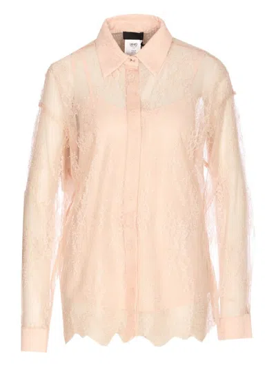 Liu •jo Liu Jo Shirts In Neutral