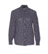 Liu •jo Liu Jo Printed Buttoned Shirt In Black