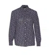 Liu •jo Liu Jo Printed Buttoned Shirt In Black