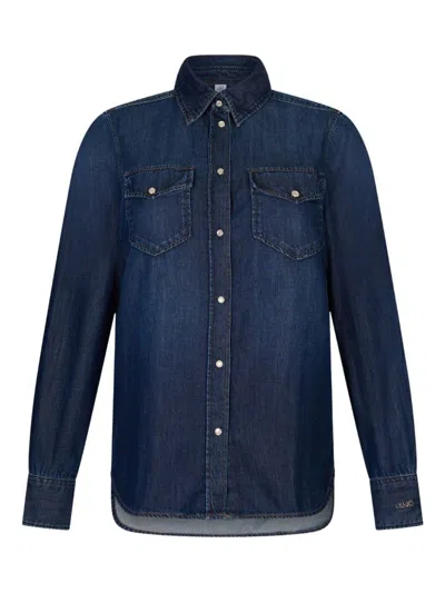 LIU •JO LIU JO BLUE JEANS SHIRT