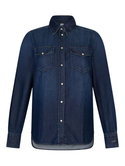 LIU •JO LIU JO BLUE JEANS SHIRT