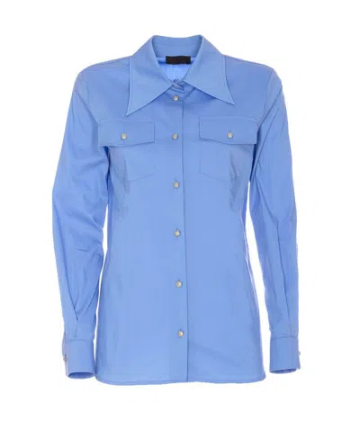 Liu •jo Liu Jo Shirts In Blue