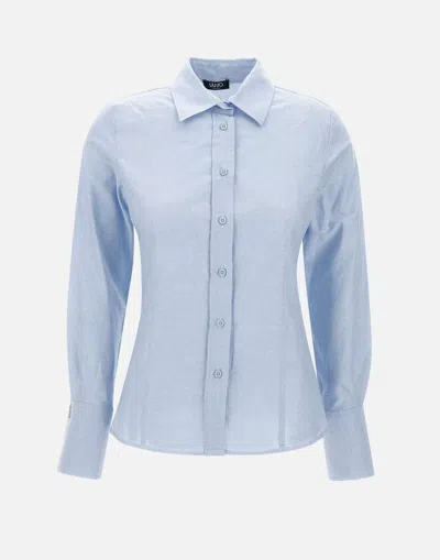 Liu •jo Liu Jo Shirts In Blue