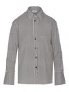 Liu •jo Striped Shirt In Gray