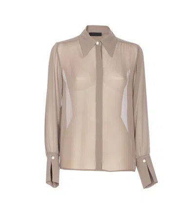Liu •jo Liu Jo Shirts In Neutral