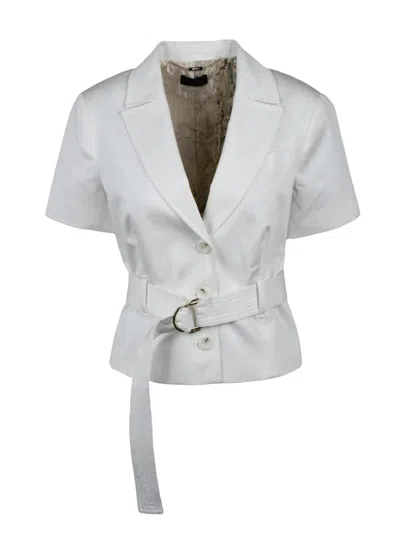 Liu •jo Short Jacket - White