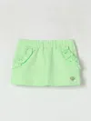 Liu •jo Pantaloncino In Cotone Con Rouches Liu Jo