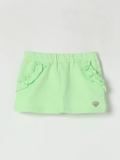 Liu •jo Kids' Pantaloncino In Cotone Con Rouches Liu Jo