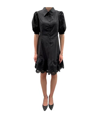 Liu •jo Short Sleeve Dress In Black