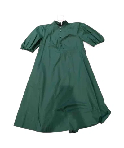 Liu •jo Short Sleeve Dress In Green