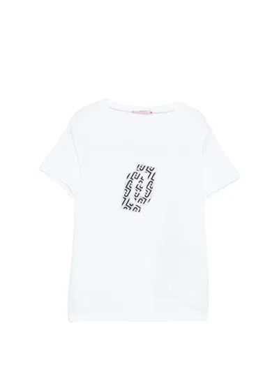 Liu •jo Short-sleeved T-shirt In White