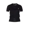 Liu •jo Short Sleeves Sweater In Black