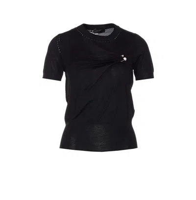 LIU •JO SHORT SLEEVES SWEATER
