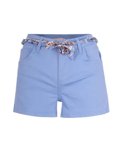 Liu •jo Shorts Con Foulard In Blue