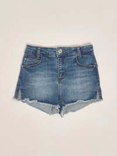 Liu •jo Kids' Shorts Jeans Betty Shorts In Blue