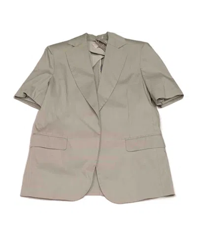 Liu •jo Short-sleeved Blazer In Gray
