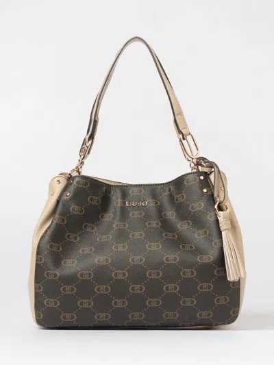 Liu •jo Shoulder Bag Liu Jo Woman Color Beige In Sand