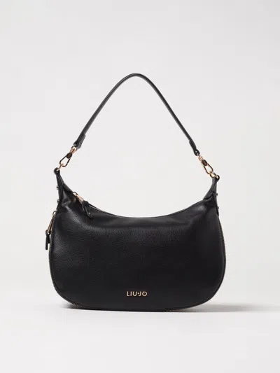 LIU •JO SHOULDER BAG LIU JO WOMAN COLOR BLACK,G54477002