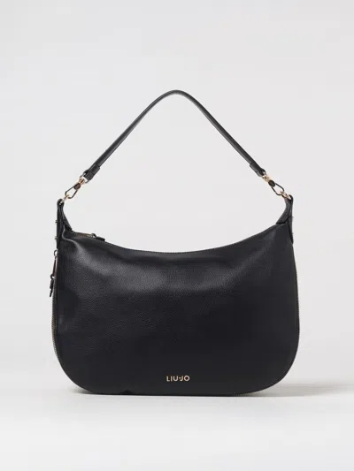 LIU •JO SHOULDER BAG LIU JO WOMAN COLOR BLACK,G55887002