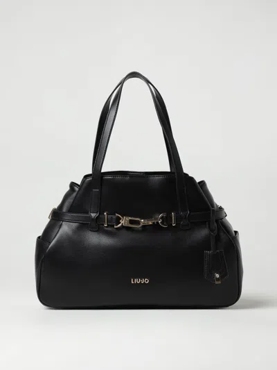 LIU •JO SHOULDER BAG LIU JO WOMAN COLOR BLACK,G77936002