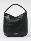 Liu •jo Logo Hobo Tote Bag With Shoulder Strap In Black