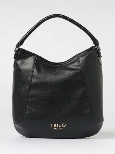 LIU •JO SHOULDER BAG LIU JO WOMAN COLOR BLACK,H36179002