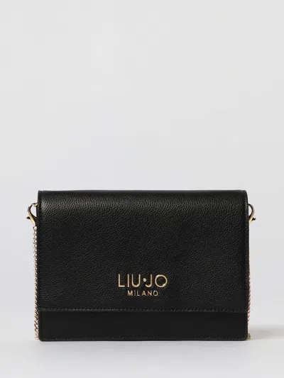 Liu •jo Shoulder Bag Liu Jo Woman Color Black In Yellow