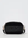 Liu •jo Small Embossed-logo Cross Body Bag In Black