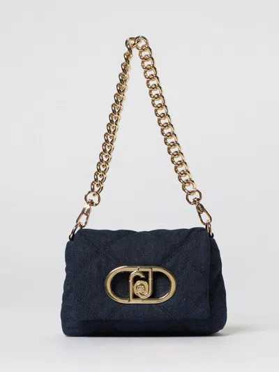 Liu •jo Shoulder Bag Liu Jo Woman Color Blue In Black