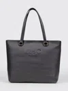 Liu •jo Shoulder Bag Liu Jo Woman Color Charcoal In Gray
