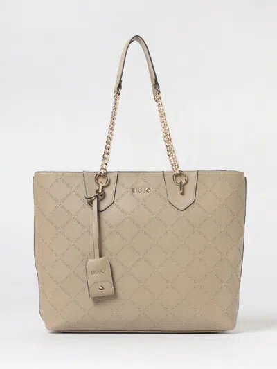 Liu •jo Shoulder Bag Liu Jo Woman Color Dove Grey In Gray