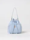 Liu •jo Shoulder Bag Liu Jo Woman Color Gnawed Blue In Gnawed Blue