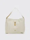 Liu •jo Liu Jo Magena Vegan Leather Cream Shoulder Bag In White