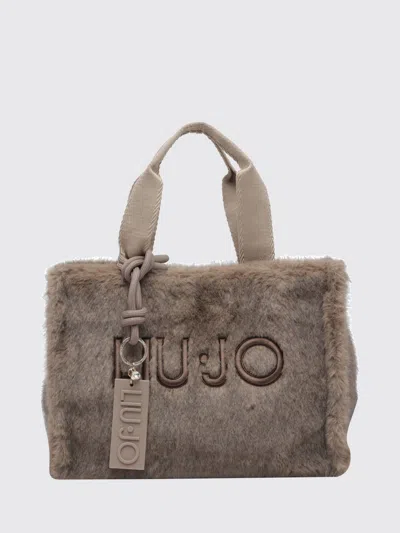 Liu •jo Liu Jo Shoulder Bag Woman Color Beige In Brown