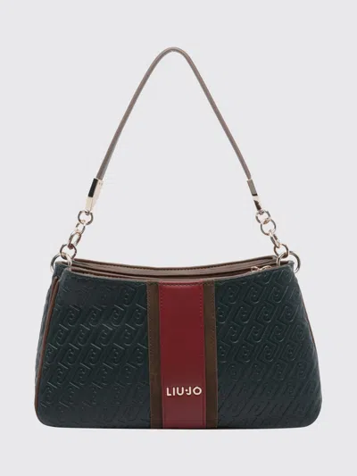 Liu •jo Liu Jo Shoulder Bag Woman Color Green In Brown
