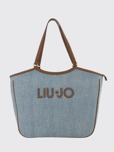 Liu •jo Shoulder Bag Liu Jo Woman Color Denim In Blue