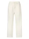 Liu •jo Side-seam Detail Drawstring Trousers In Neutral