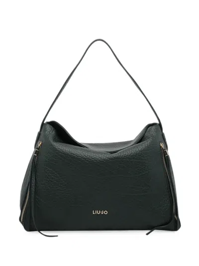 Liu •jo Side-zip Tote Bag In Black