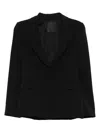 Liu •jo Single-breasted Blazer In Black