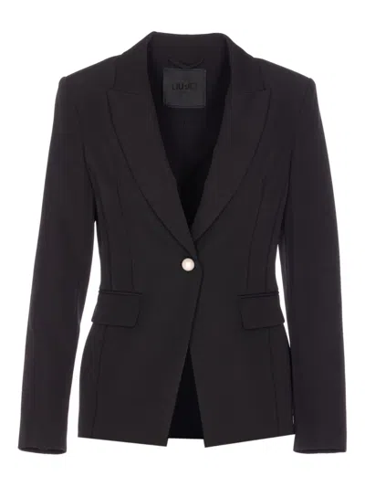 LIU •JO SINGLE-BREASTED BLAZER