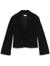 Liu •jo Single-breasted Blazer In Black