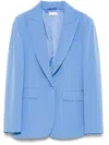 Liu •jo Single-breasted Blazer In Blue