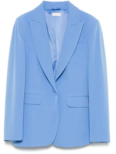 Liu •jo Single-breasted Blazer In Blue