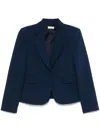 Liu •jo Single-breasted Blazer In Blue