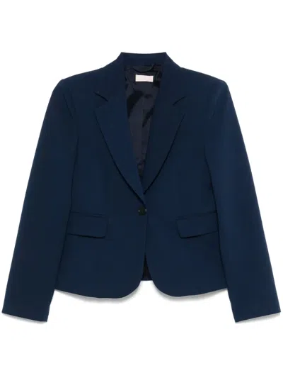 Liu •jo Single-breasted Blazer In Blue